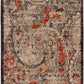 FARAHAN ABSTRACT HANDMADE WOOL AREA RUG    3’ X 5’