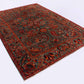 Suzani Handmade Kork-Wool Area Rug 7’ x 10’