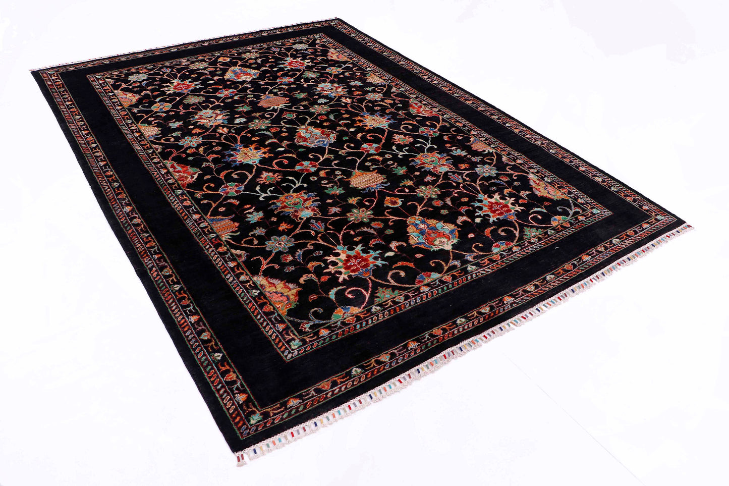 Farahan Mina Khani Wool Area Rug    7’ X 10’