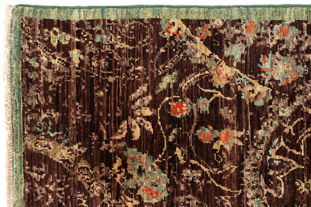 Farahan Abstract Wool Handmade Area Rug    3’ X 5’