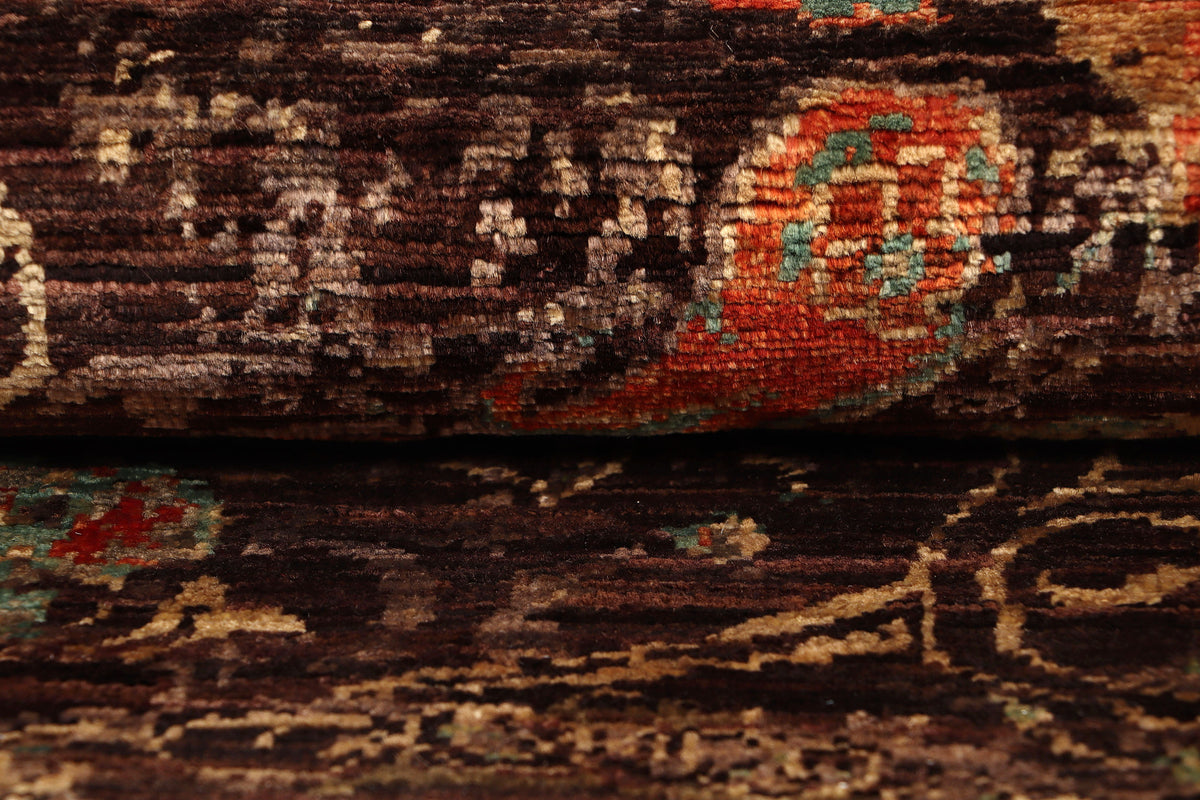 Farahan Abstract Wool Handmade Area Rug    3’ X 5’