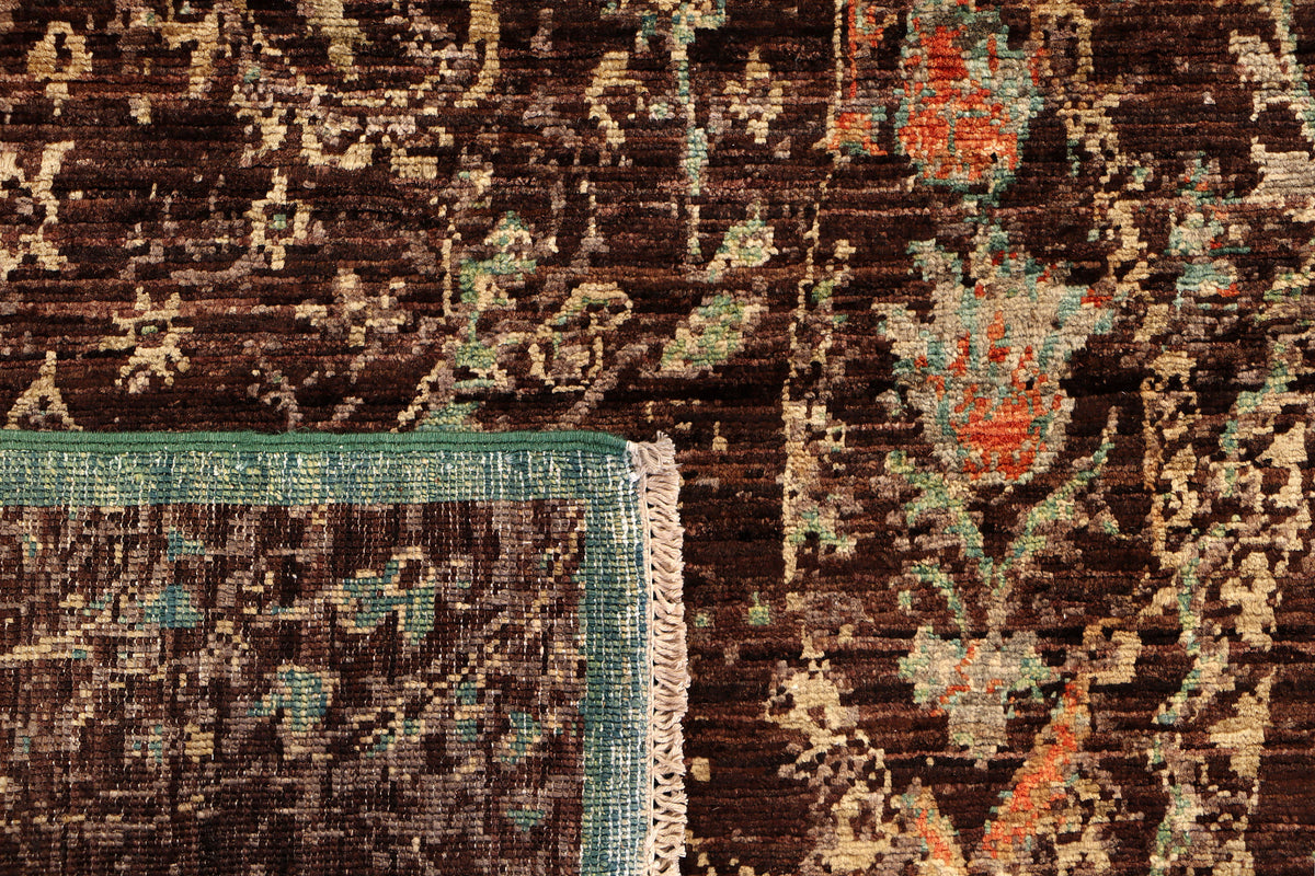 Farahan Abstract Wool Handmade Area Rug    3’ X 5’