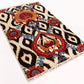 IKAT CLASSIC HANDMADE WOOL AREA RUG   4’ X 6’