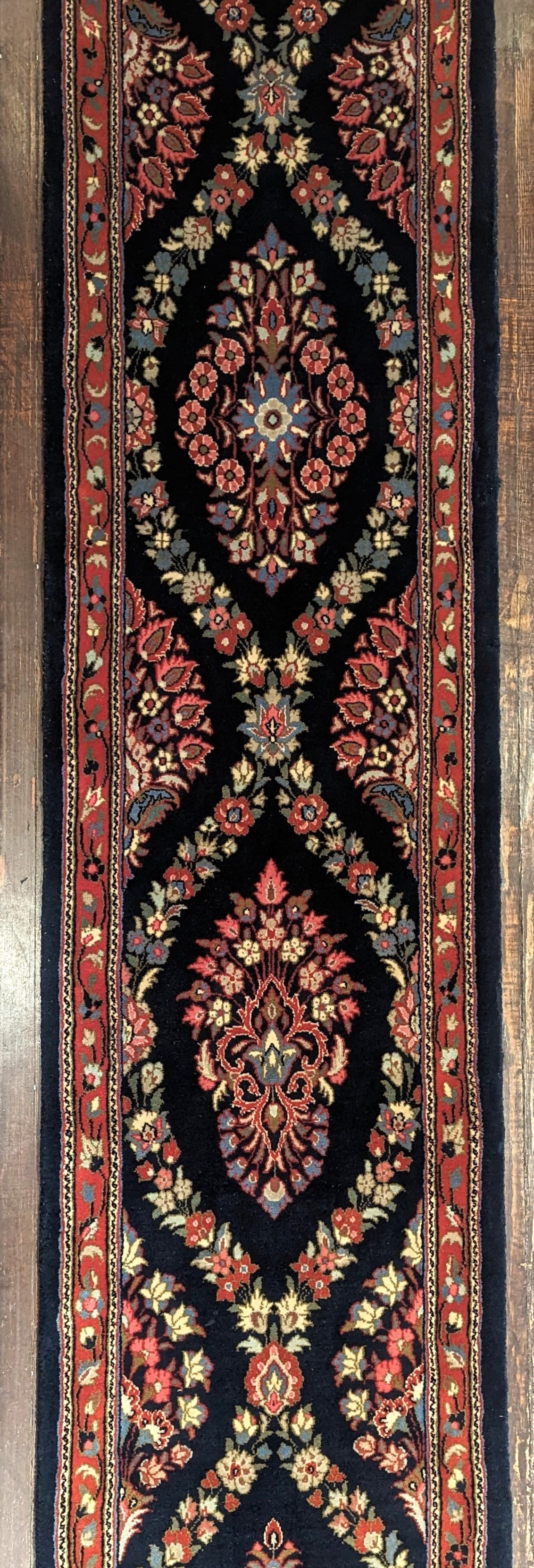 SAROUGH PERSIAN HANDMADE WOOL LONG RUNNER