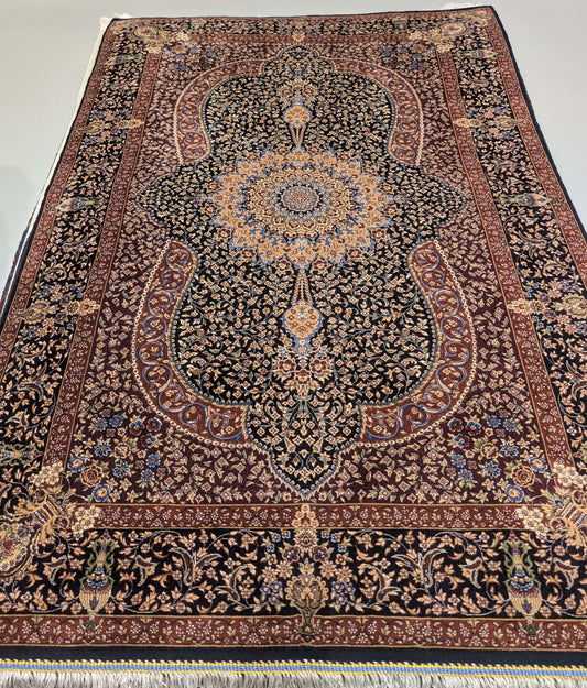 Qum Silk Area Rug   3'3" X 5'