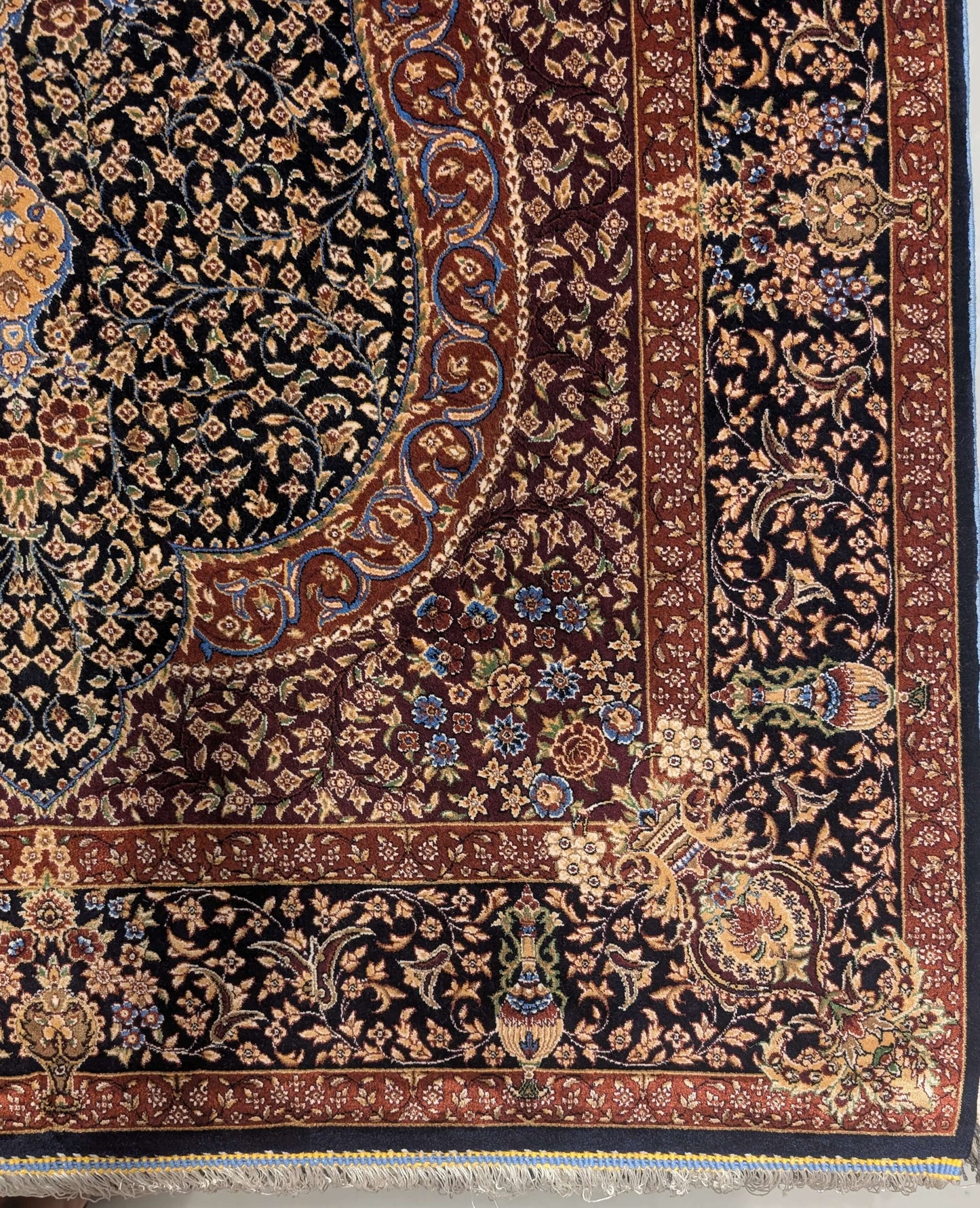 Qum Silk Area Rug   3'3" X 5'