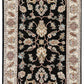 ZEIGLER HANDMADE WOOL WITH A HINT OF BLUE AREA RUG