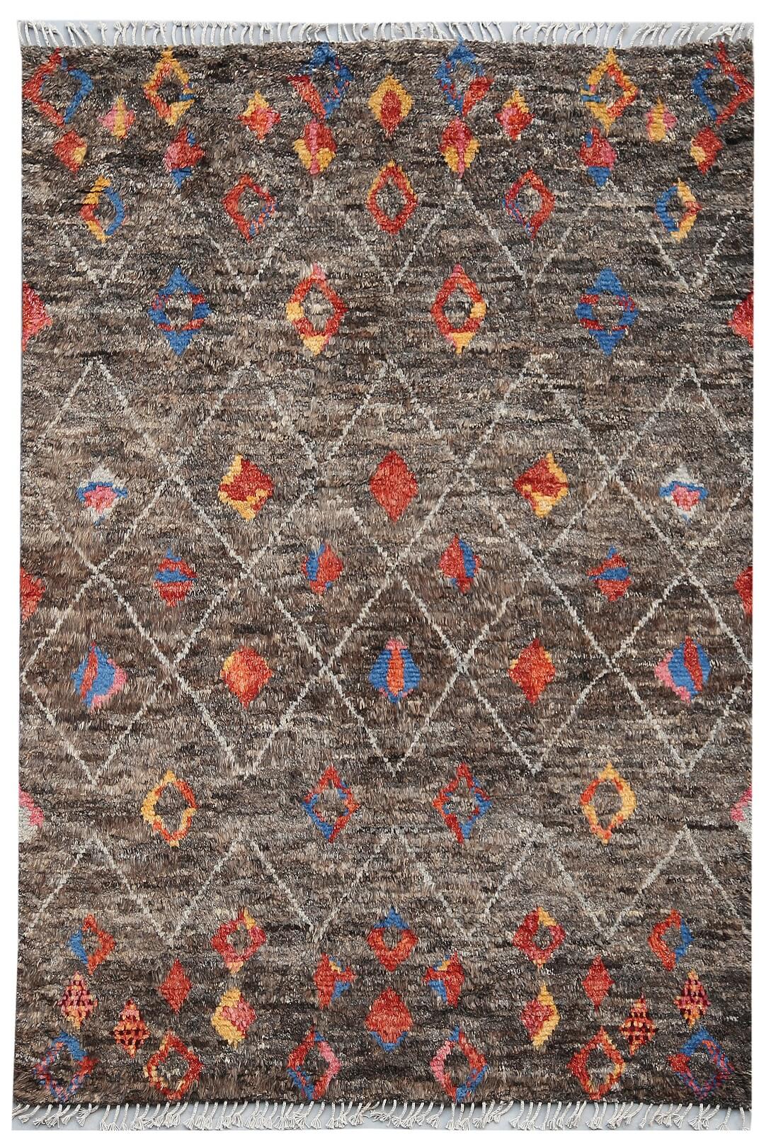 MOROCCAN BERBER WOOL HANDMADE AREA RUG