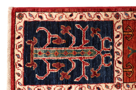 BAKHTIARI GARDEN DESIGN HANDMADE WOOL RUG