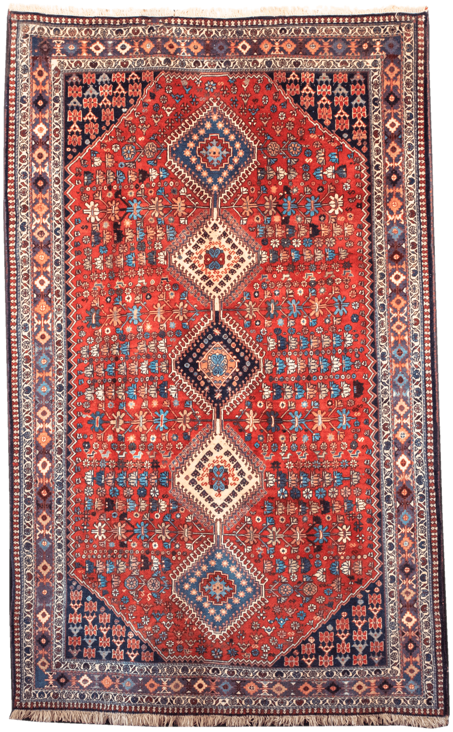 Hanging Handmade Persian Yalameh Rug